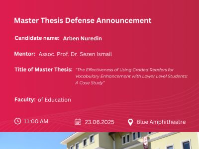 Master Thesis Defense by Arben Nuredin