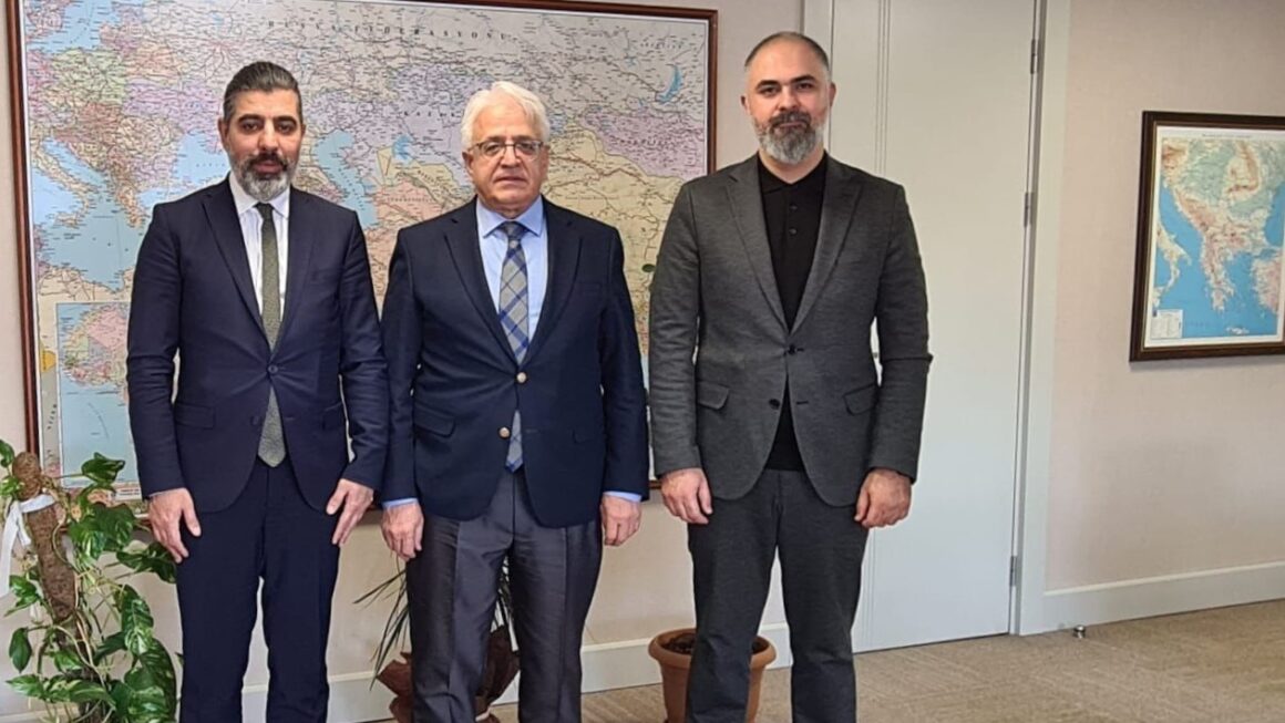 Rector Prof. Dr. Sunar met with TİKA Vice President Dr. Mahmut Çevik in Ankara, Türkiye